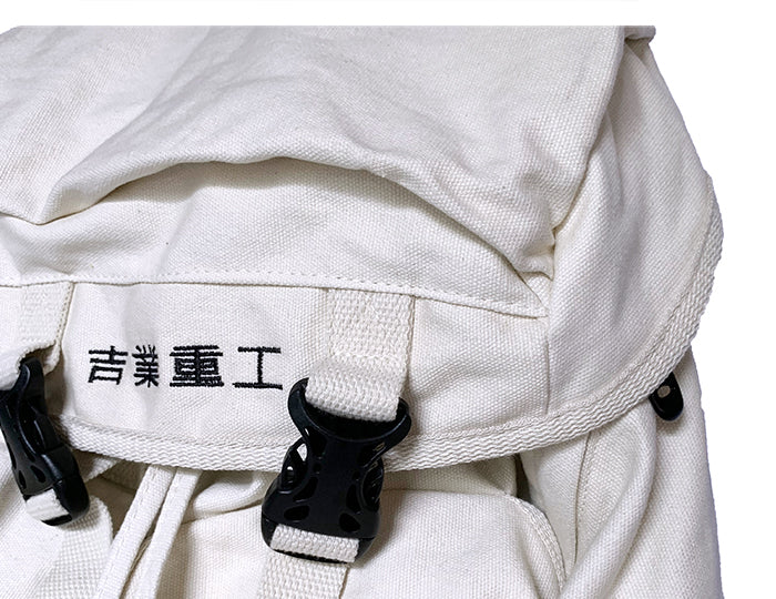 Canvas ribbon backpack