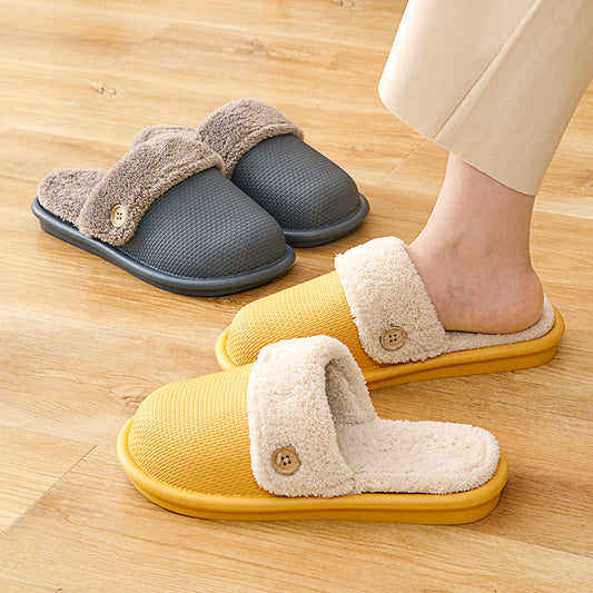 New Autumn And Winter Warm Household Non-slip Home Indoor Removable Slippers