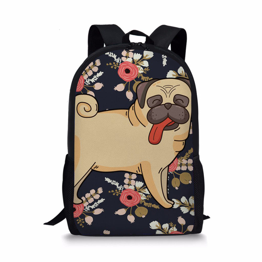 Printed ladies backpack