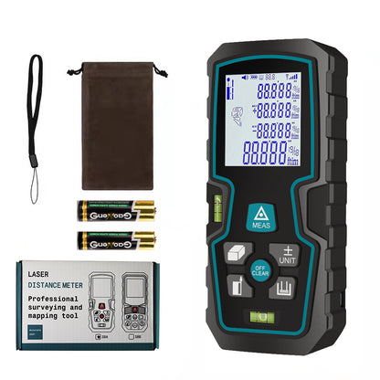 Holding Range Finder Double Horizontal Bubble Infrared Measuring Instrument