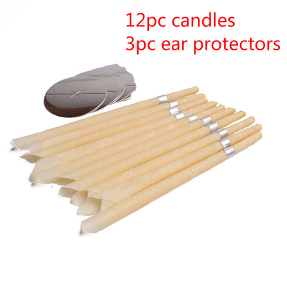 Coning Beewax Natural Ear Candle - Ear Health Care, Treatment & Wax Removal