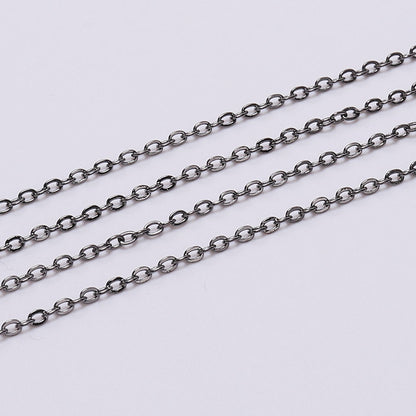 Thin Metal Crushed O-Chain