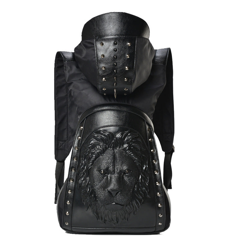 Skull stud backpack