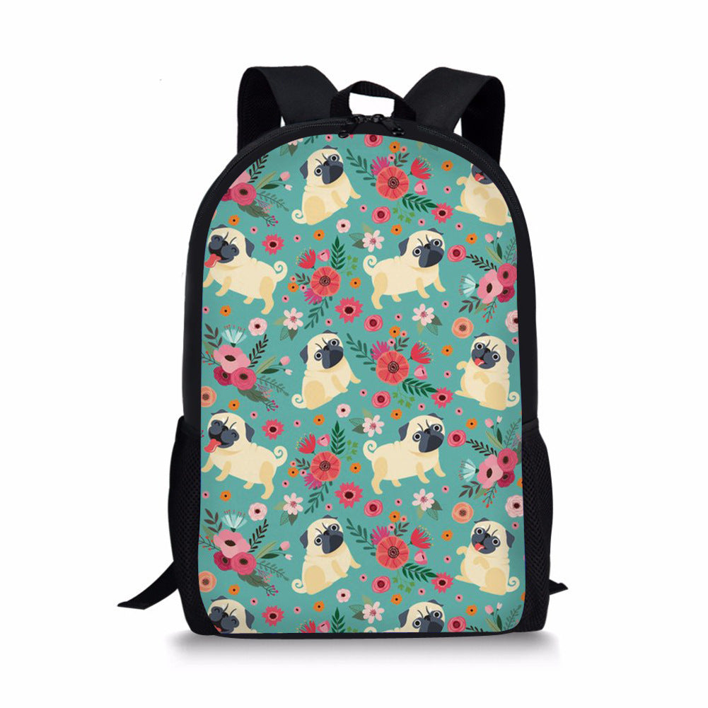 Printed ladies backpack