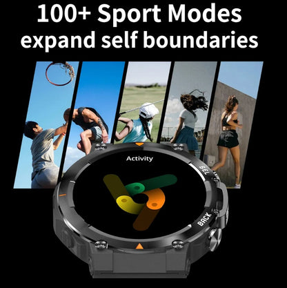 MAX18™ Men’s Smartwatch – 1.43″ AMOLED Display, Bluetooth Calling, AI Voice & Gesture Control