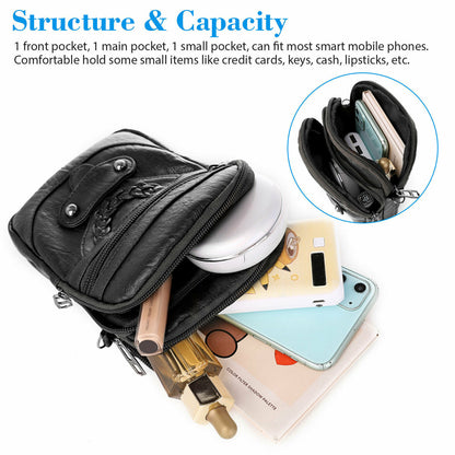 Small Cell Phone Purse Wallet Shoulder Bag Case Cross-body Pouch Handbag Women