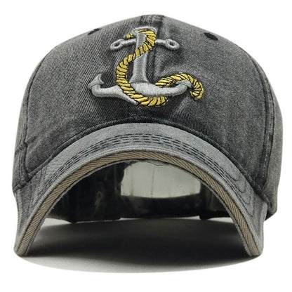 Anchor Embroidered Baseball