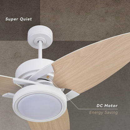 LightPro 52″ LED Smart Ceiling Fan — Modern Comfort Meets Intelligent Control