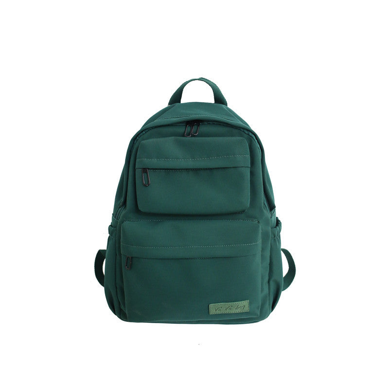 Double pocket backpack