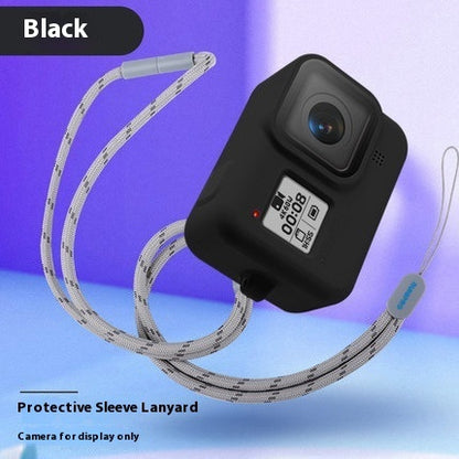GoPro Hero8 Black Protective Silicone Sleeve with Lanyard - Accessories