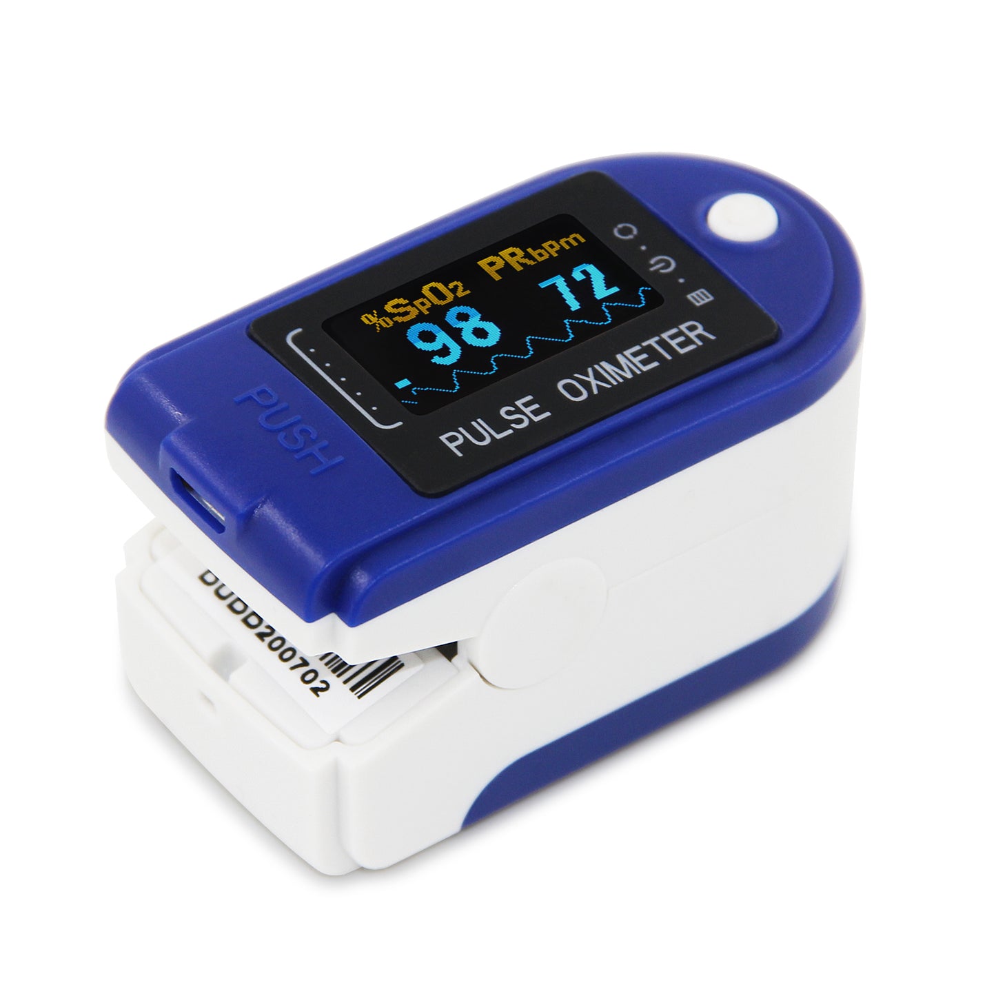 Fingertip Pulse Oximeter Blood Oxygen SPO2 Heart Rate O2 Patient Monitor