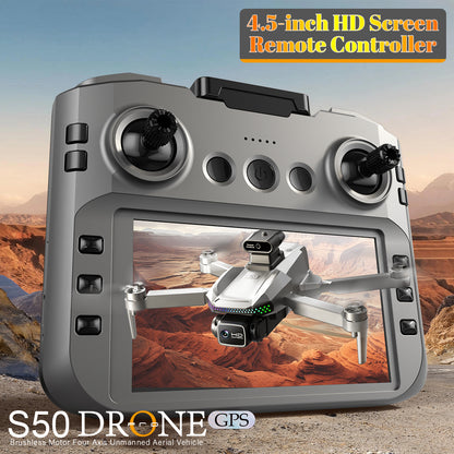 S50-Pro GPS Drone — HD Camera, Obstacle Avoidance & Dual-Battery Extended Flight