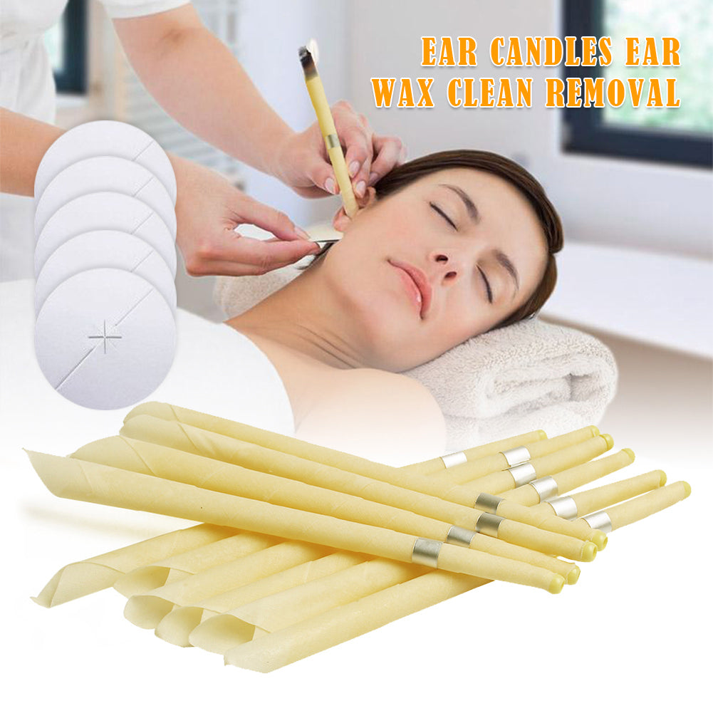 Coning Beewax Natural Ear Candle - Ear Health Care, Treatment & Wax Removal