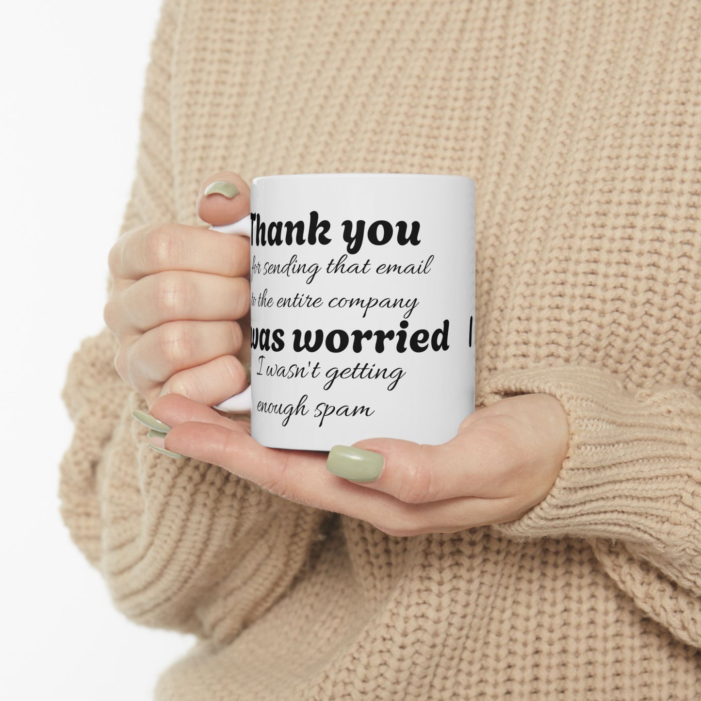 Sarcastic Office Mug: Email Overload Edition