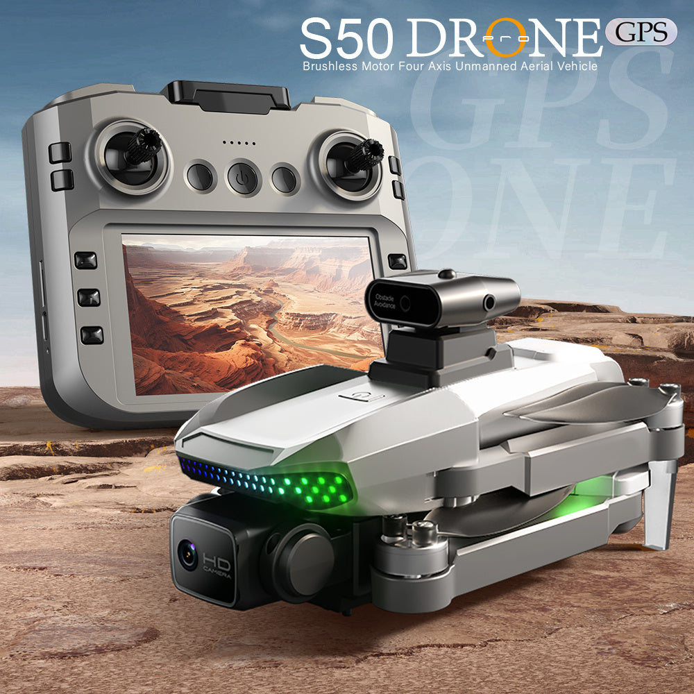S50-Pro GPS Drone — HD Camera, Obstacle Avoidance & Dual-Battery Extended Flight