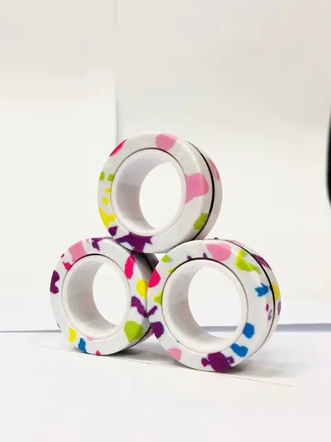 3 Pcs Finger Magnetic Rings