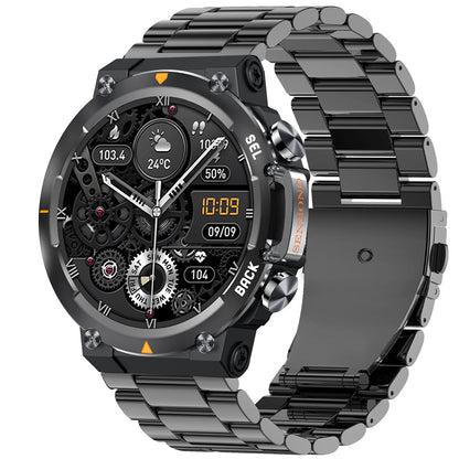 MAX18™ Men’s Smartwatch – 1.43″ AMOLED Display, Bluetooth Calling, AI Voice & Gesture Control
