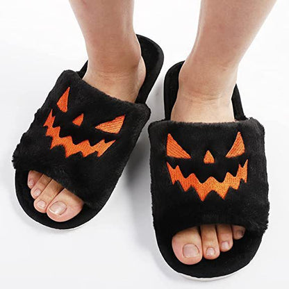 Halloween Slipper Shoes - Cute Winter Warm Home Slippers For Women