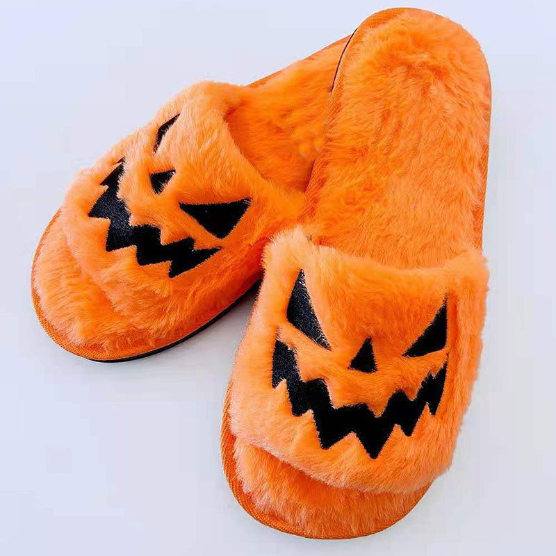 Halloween Slipper Shoes - Cute Winter Warm Home Slippers For Women