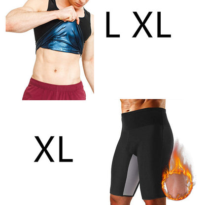 Men's And Women's Corsets Burst Sweat Suits To Burn Fat