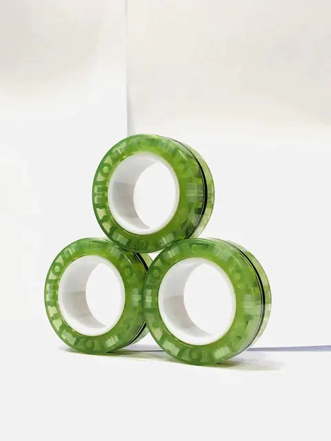 3 Pcs Finger Magnetic Rings