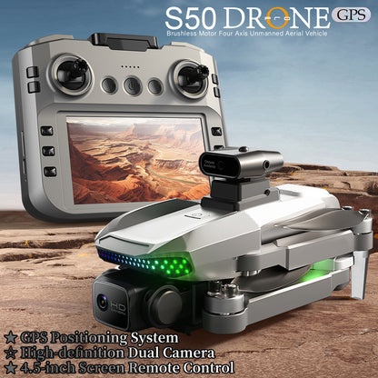 S50-Pro GPS Drone — HD Camera, Obstacle Avoidance & Dual-Battery Extended Flight