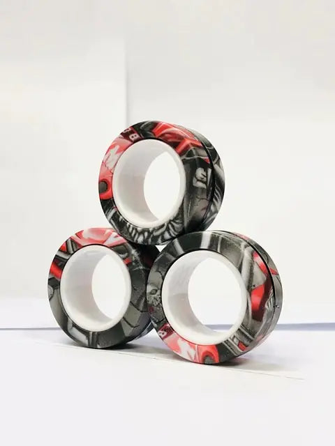 3 Pcs Finger Magnetic Rings