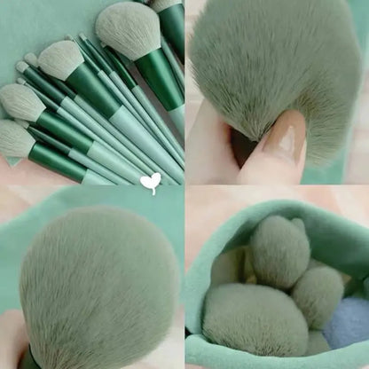 13 Pcs Soft Fluffy Makeup Brushes Set