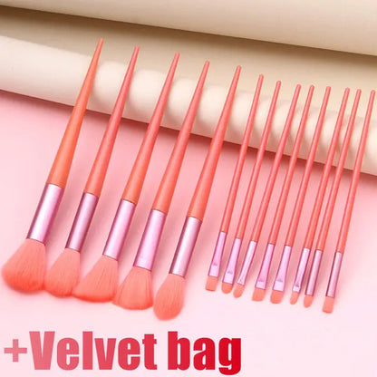 13 Pcs Soft Fluffy Makeup Brushes Set