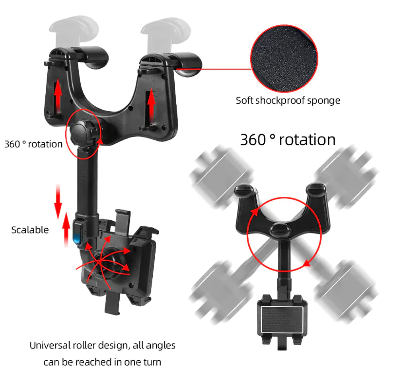 Rotatable Phone Car Holder