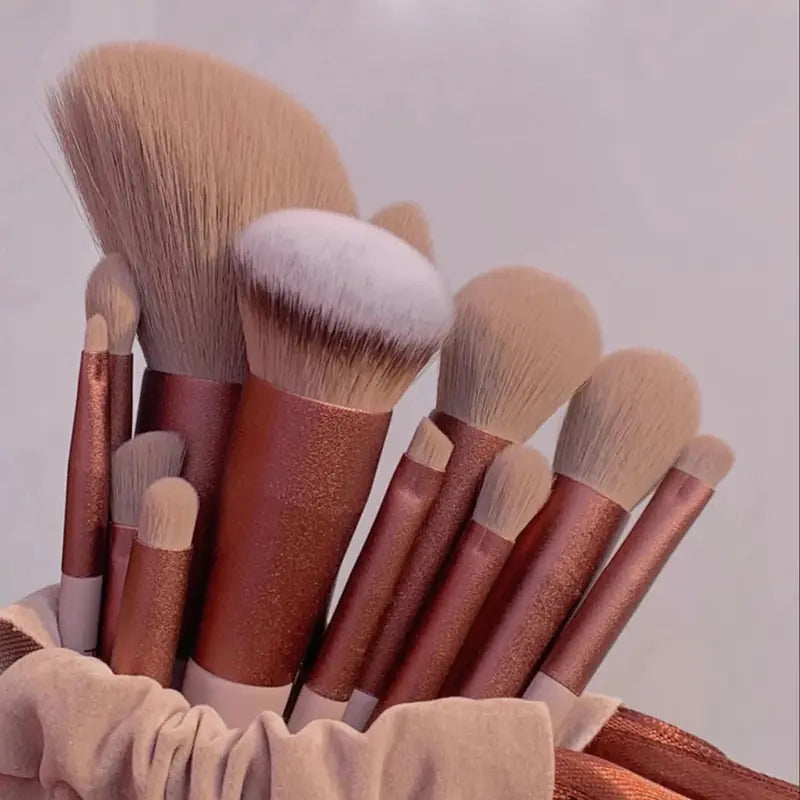 13 Pcs Soft Fluffy Makeup Brushes Set