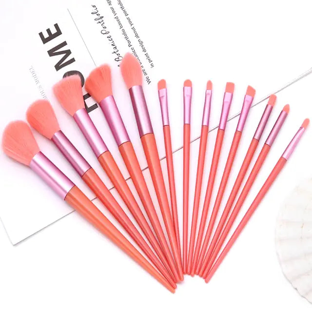 13 Pcs Soft Fluffy Makeup Brushes Set