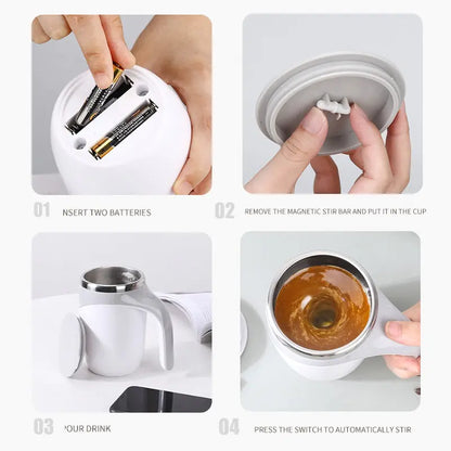 Magnetized Mixing Cup - Effortless Stirring for Perfect Blends